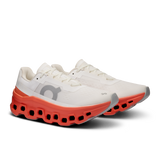 Cloudmonster Women's Shoes - White / Flame