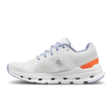 Cloudrunner Women's Shoes - Undyed White / Flame