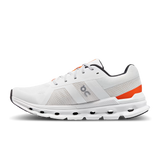 Cloudrunner Men's Shoes - Undyed White / Flame